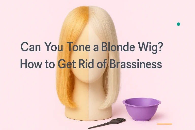 Can You Tone a Blonde Wig? How to Get Rid of Brassiness