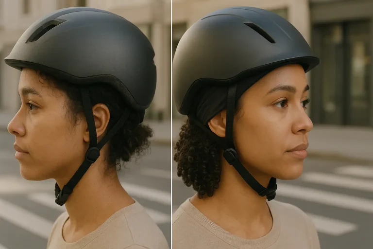 best helmet liner for curly hair
