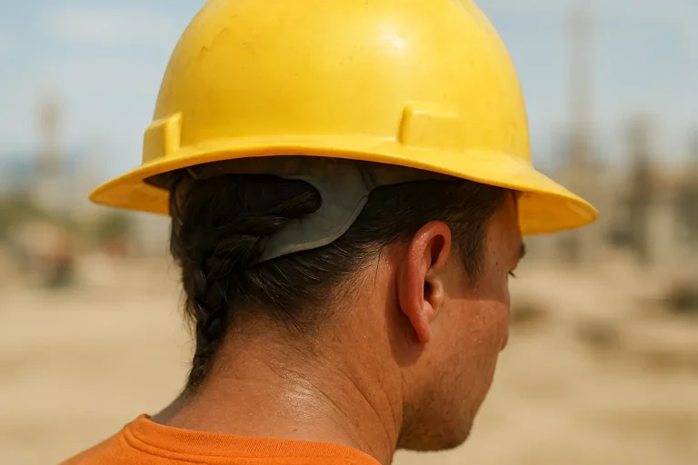hard hat liner causing scalp irritation and hair problems