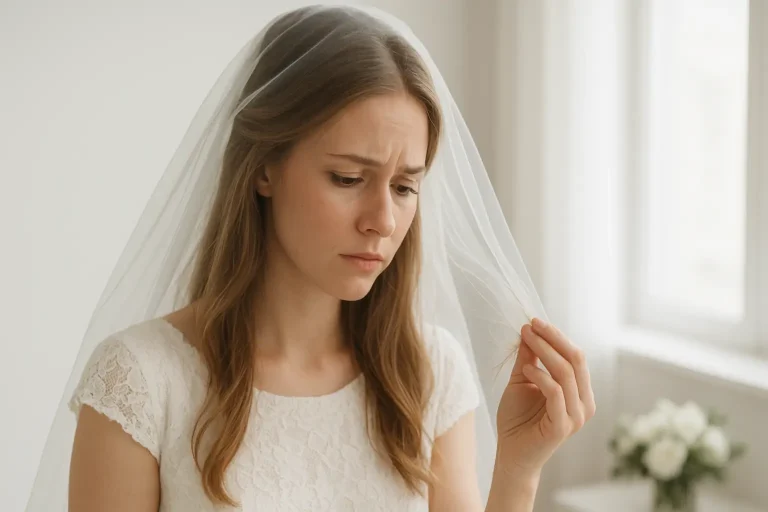 how to prevent hair tangles from a veil