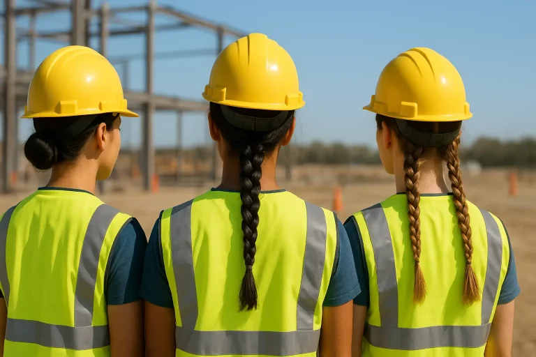 low-maintenance hairstyles for women who wear hard hats