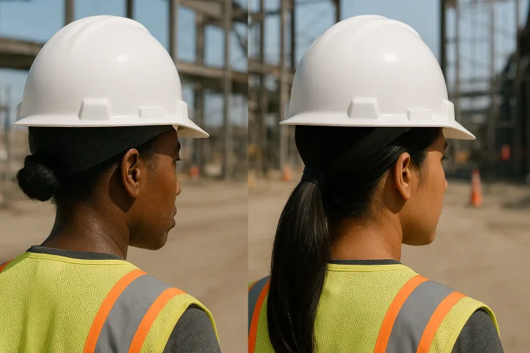 moisture-wicking liner vs satin liner for hard hats