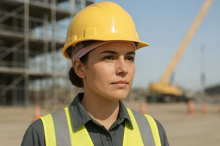 satin-lined hard hat liner for hair